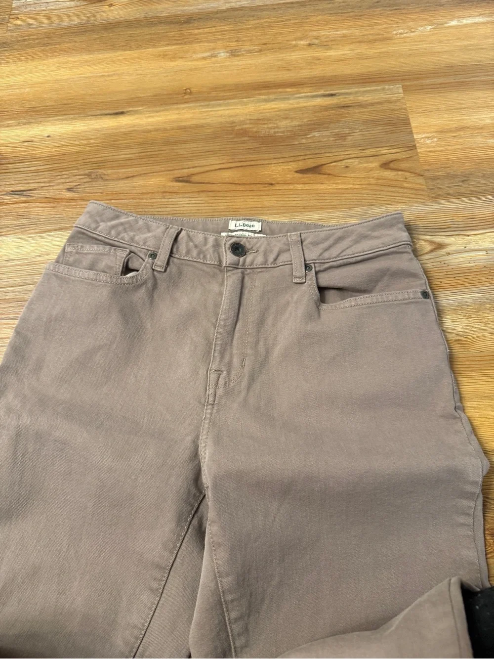 Women’s Classic Fit LL Bean 6 Regular Mint  Jeans